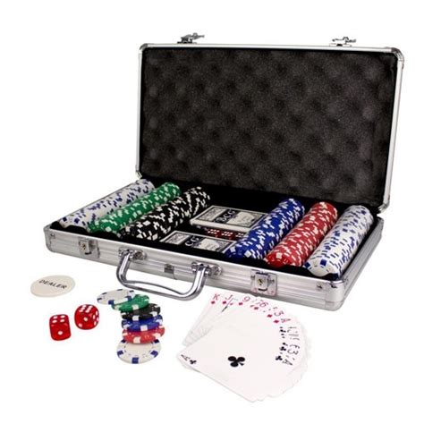Pokerkoffer, 300 Chips mit Zubehör von Lidl ansehen!.